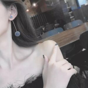 😍 New!!! Gray Dangle Velvet Pom-Pom Earrings 💞